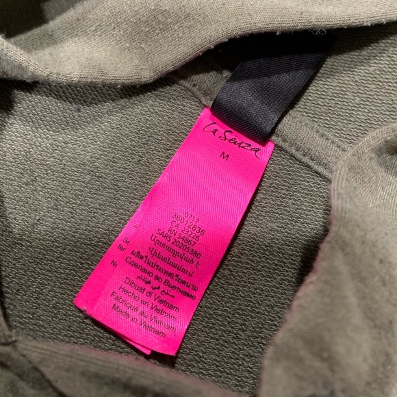 Army Green Mesh Hoodie - Picture 5 of 5